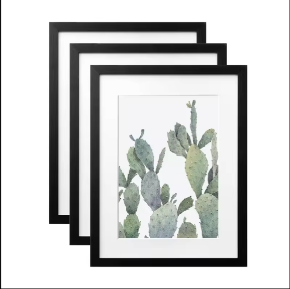 Photo Frame - Ps Synthetic Wood, 24mm Thickness, Rectangle Shape | Elegant Design, Durable & Lightweight, Customizable Options, High-end Finishing, Includes Hanger & Hangtag