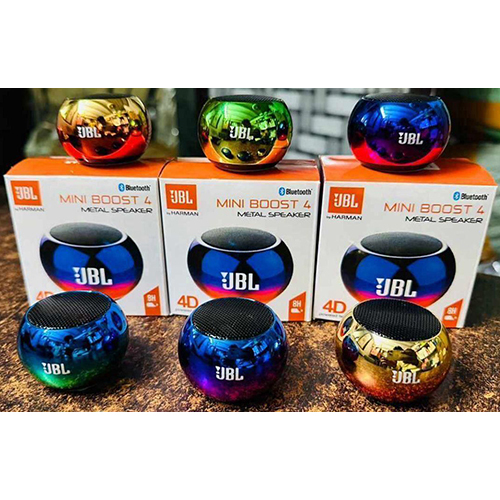 Metal JBL Mini Speaker - Compact 15D x 10W x 5H mm | Bluetooth Enabled, Available in Various Colors, Warranty Included