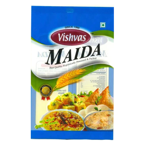मैदा पैकेजिंग पाउच - रंग: मल्टीकलर