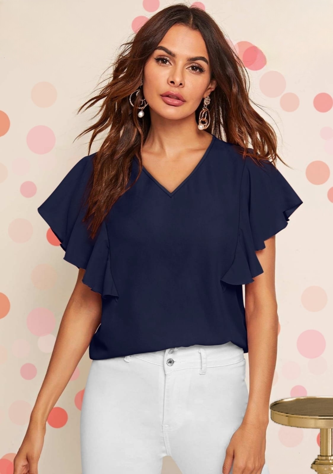 Ladies Plain Tops - Casual Dress For Daily Wear | Available In All Colors, Sizes S To Xl, Perfect For Any Season