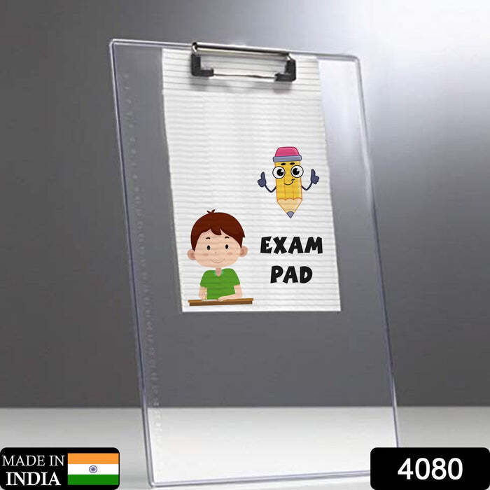 Transparent Exam Pad