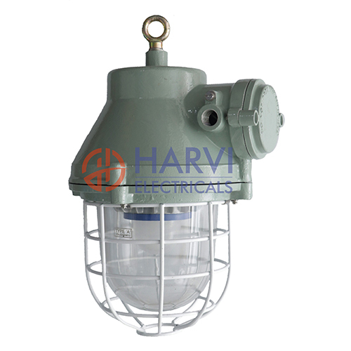 Flameproof Led Well Glass Upto 70W - Material: Metal