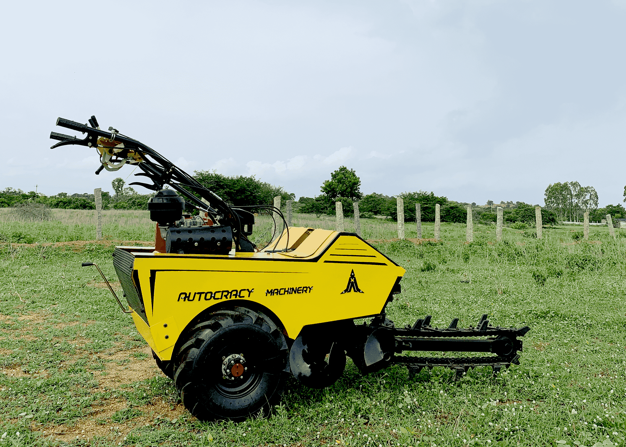 Mini Self Propelled Trencher - Dhruva 100