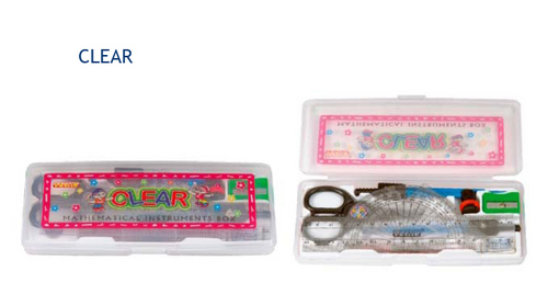 prime clear geometry box