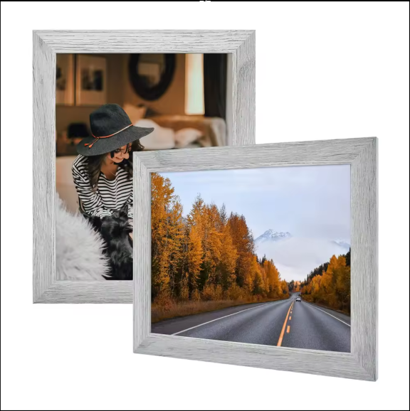 Decorative Picture Frames Synthetic Wood Photo Frame Wall Picture Frames Manufacturer From India - Color: Any Color If We Have In Stock