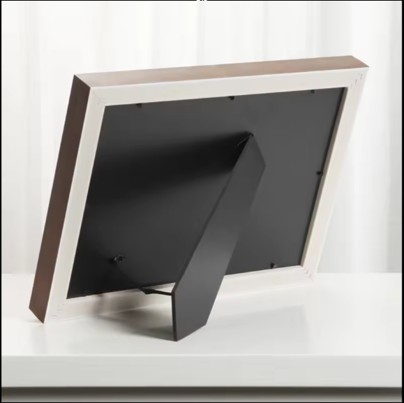 Brown Synthetic Wood Photo Frame - 4x6, 5x7, 6x8, 8x10, 8x12, 12x16 Inches | Elegant Design, Durable Material, Customizable Options, High-end Finishing, Corporate Gifting