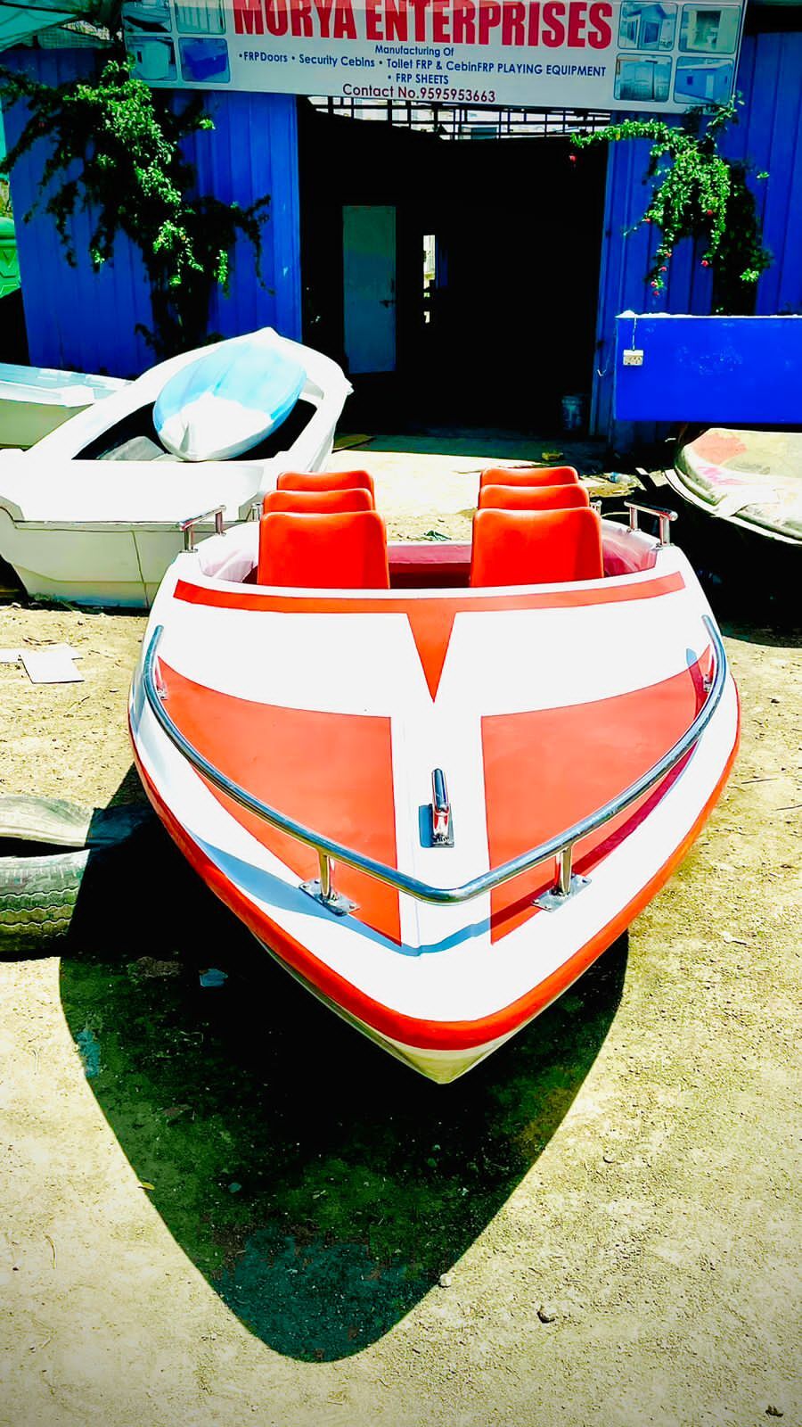 Speed Boat 6 Seater - Engine Type: Outboard