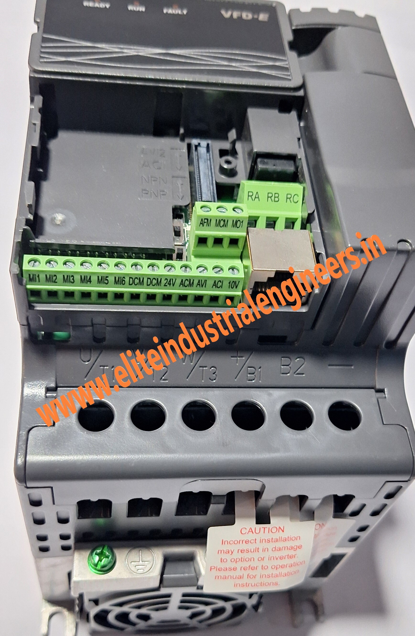 Delta Ac Motor Drive Vfd E 3hp Single Phase