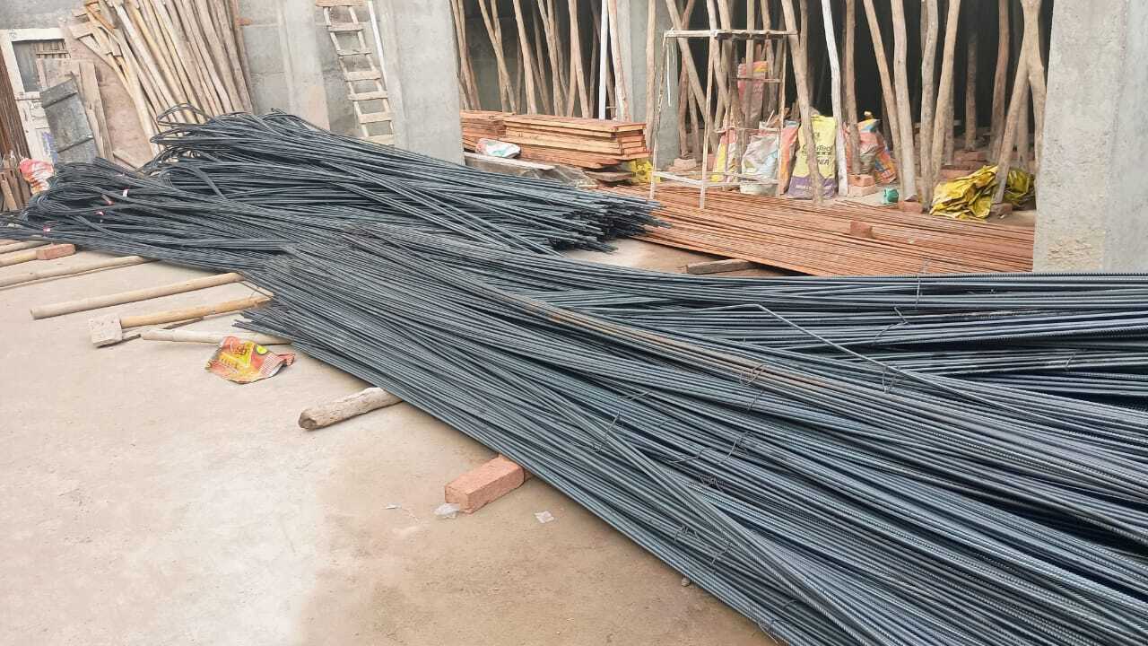 08mm Srmb Tmt Bars - Steel, 8mm Diameter | Corrosion Resistance, Earthquake Resistance, Excellent Bendability, High Strength, Thermal Stability, Weldability, Tempcore Technology