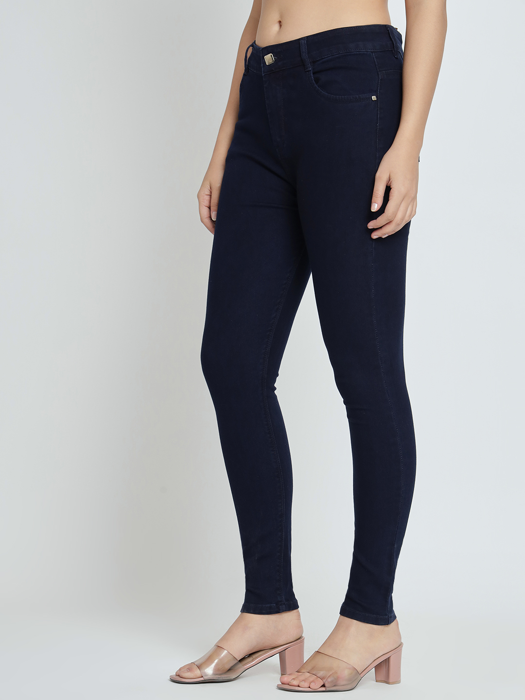 M Moddy Z729hw Women Regular Fit Denim Blue Jeans - Age Group: >16 Years
