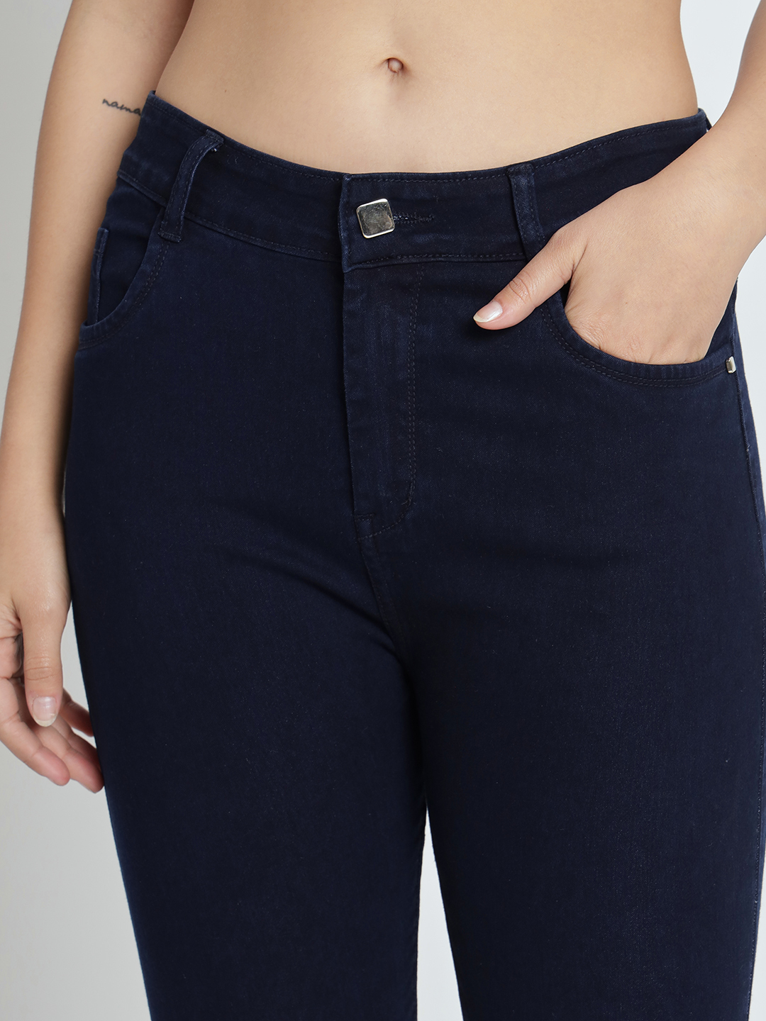M Moddy Z729hw Women Regular Fit Denim Blue Jeans - Age Group: >16 Years
