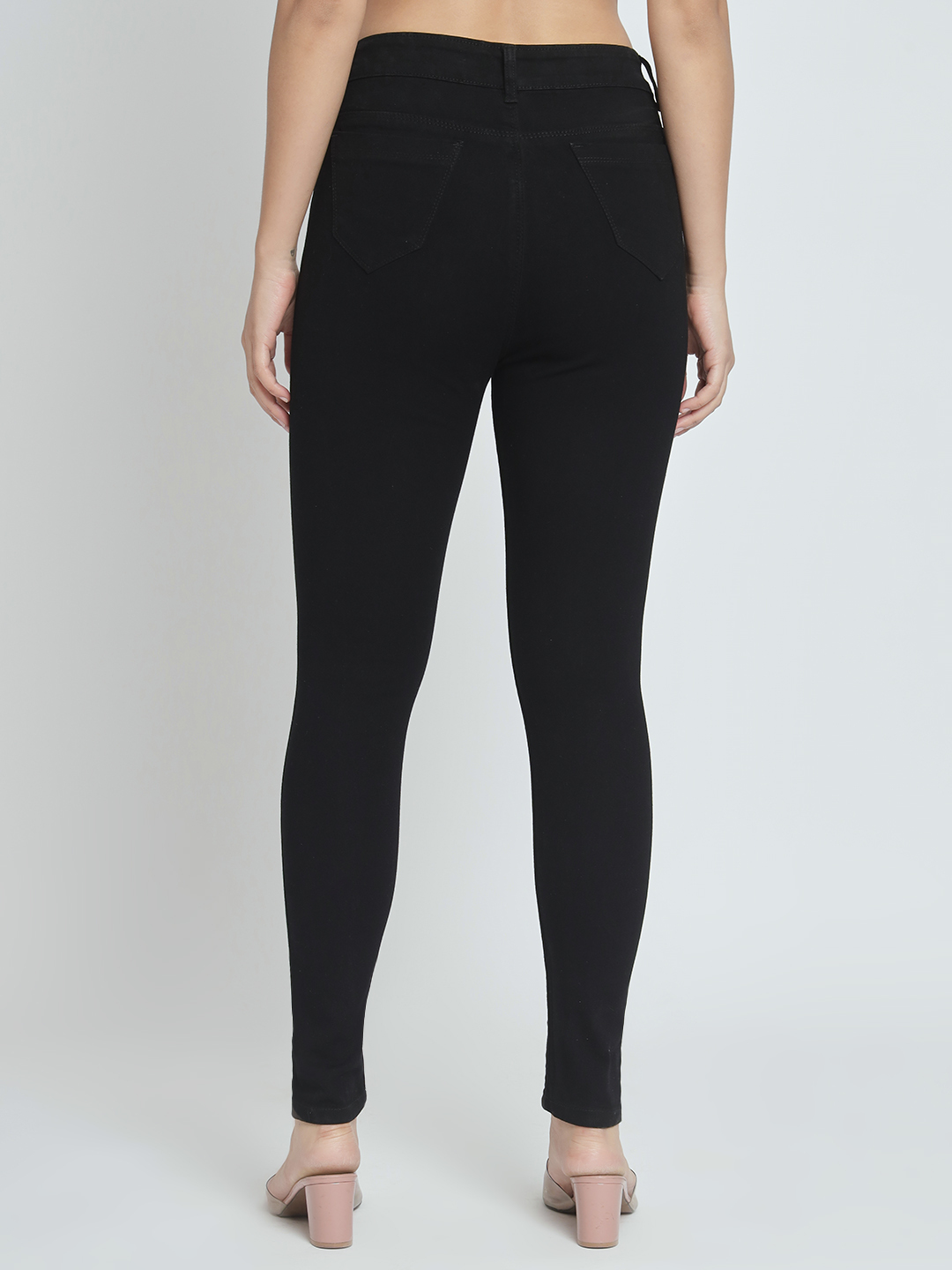 M Moddy Z729black Women Regular Fit Denim Black Jeans - Age Group: >16 Years
