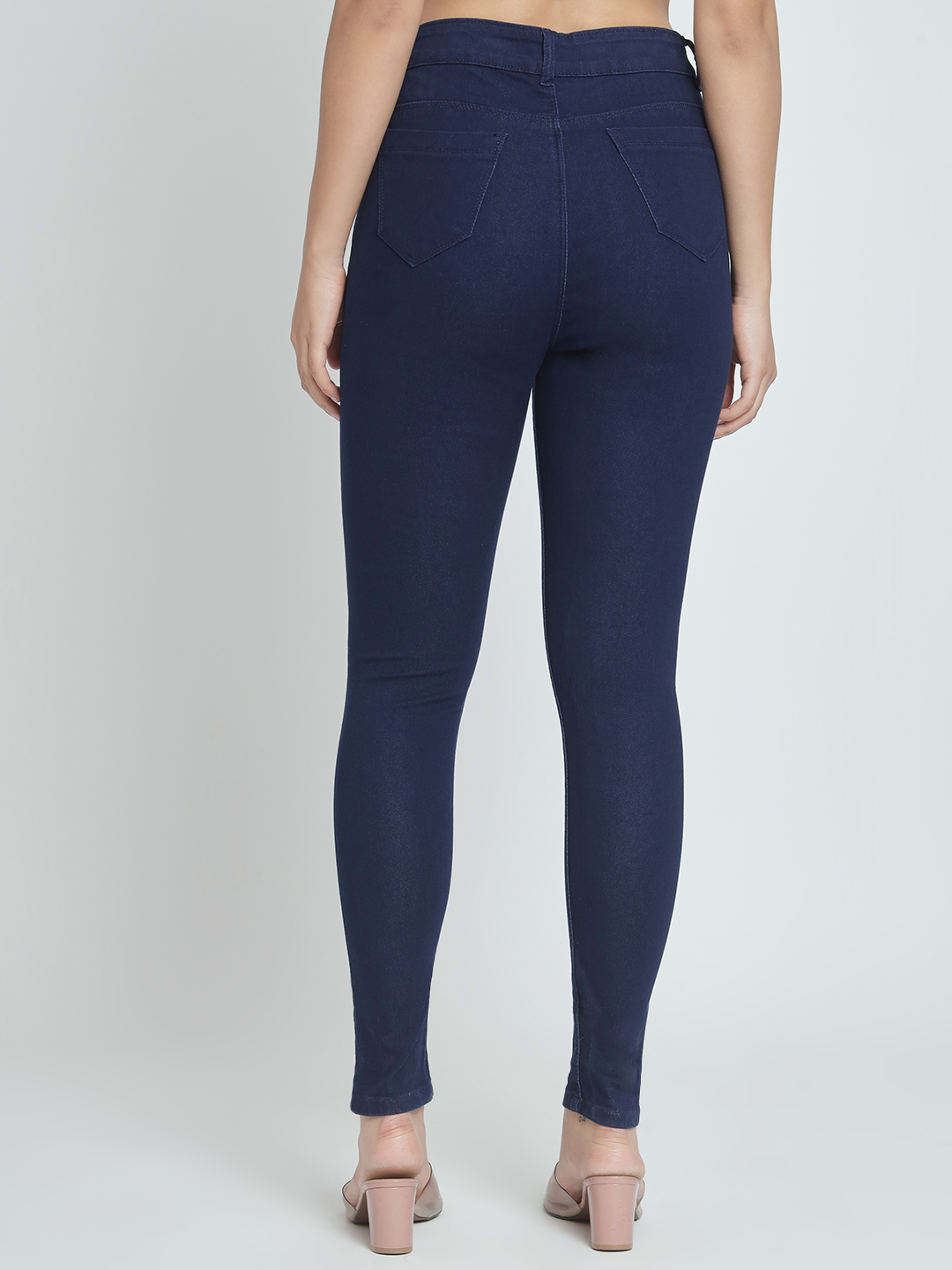 M Moddy Z729c_blue Women Regular Fit Denim Dark Blue Jeans - Age Group: >16 Years