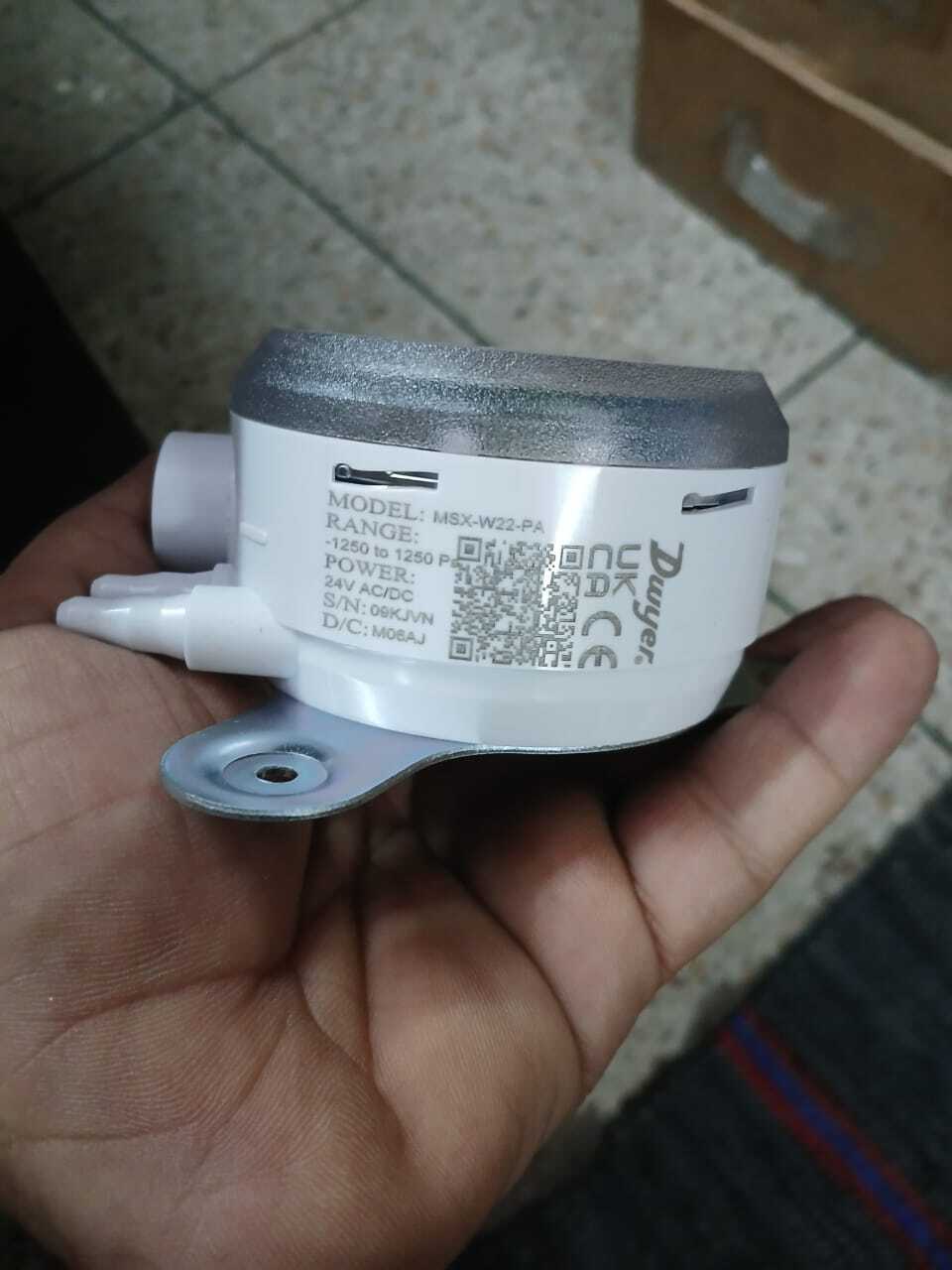 Dwyer Msx-w10-pa Differential Pressure Transmitter
