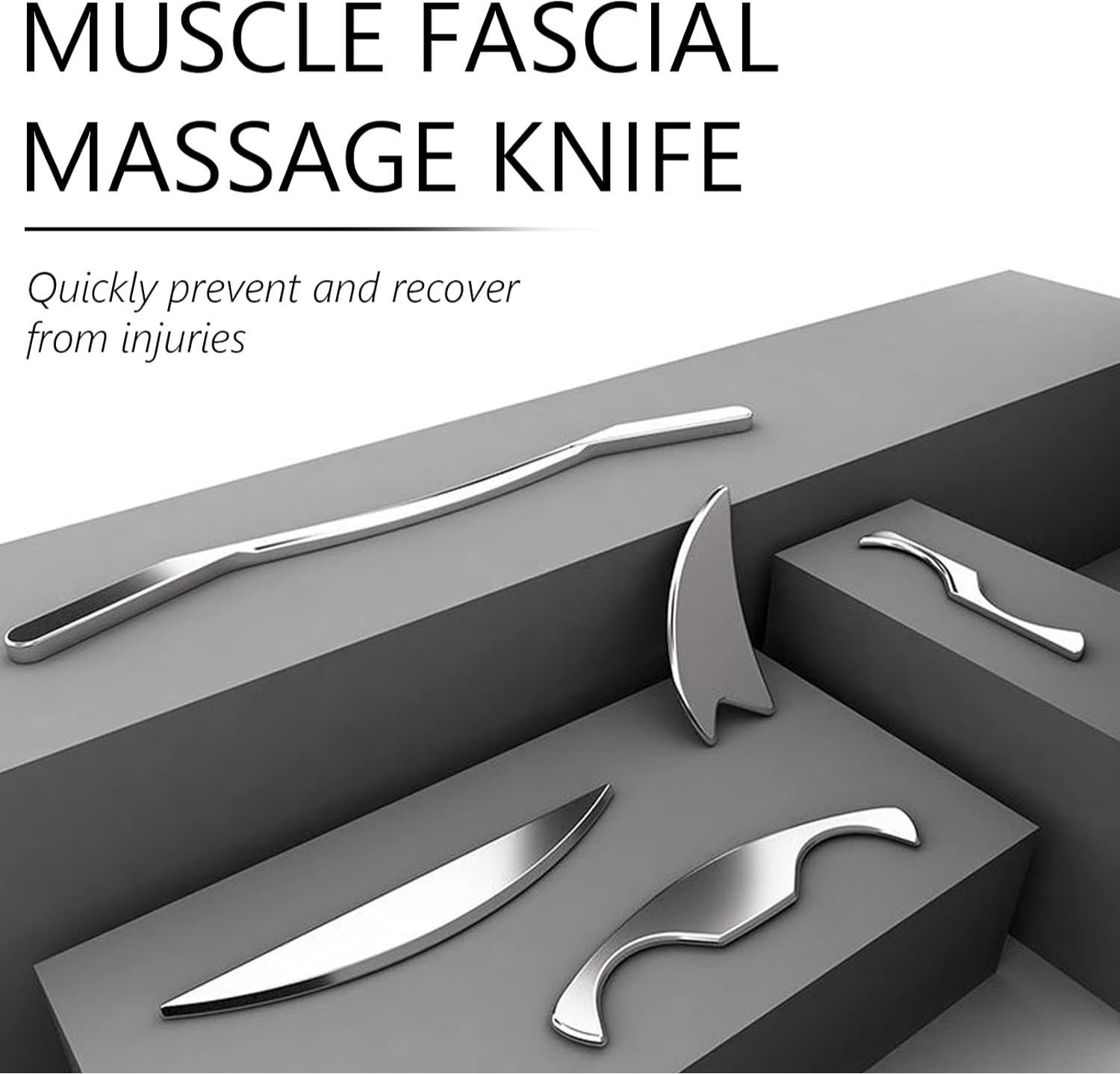 Ergonomic Iastm Set Imported Muscle Therapy Tools