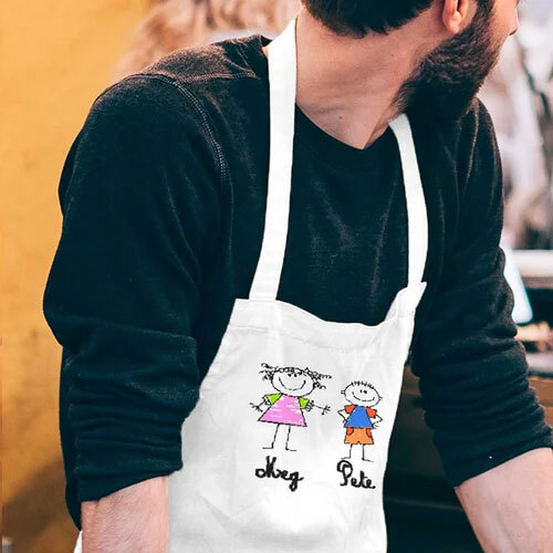 Personalized Aprons - Color: Multicolor
