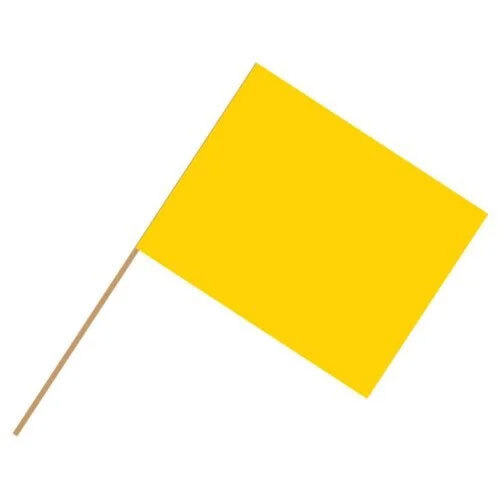 Car Racing Flag - Polyester & Nylon | Standard Size, Black & White Printed, Ideal For Motor Racing Advertisements