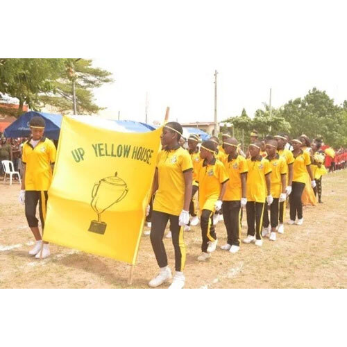 School House Flag - 100% Woven Polyester, Standard Size, Custom Color Options | Designed For Schools, Colleges, And Educational Institutions