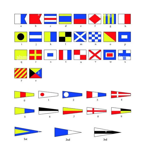 Nautical Flags - Material: Polyester
