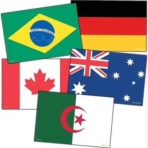Cricket World Cup Flags - Material: Polyester