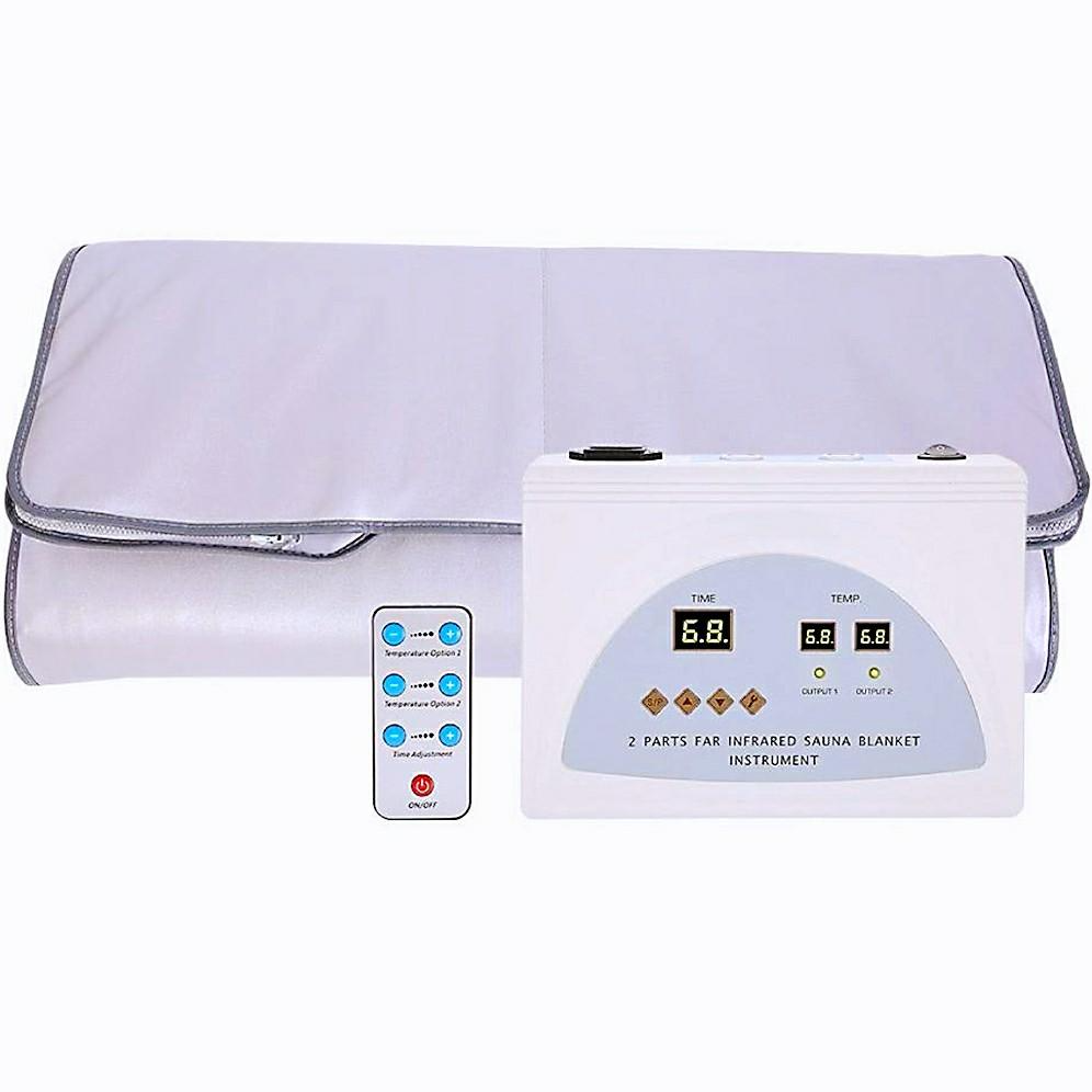 Biotronix Full Body Heating Blanket Far Ir Infrared 2 Zone/parts Weight Loss Body Detox