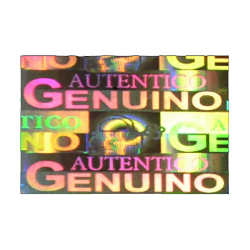 15 मिमी X 30 मिमी आयताकार होलोग्राम स्टिकर