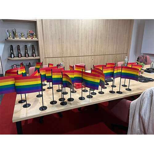 Country Hand Flags - Polyester, Sizes: 10x15cm, 14x21cm, 20x30cm, 30x45cm | Printed National Flags, Customised Style, Hanging Design