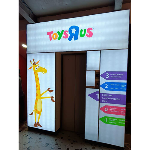 Fabric Light Box - Application: Industrial. Commercial