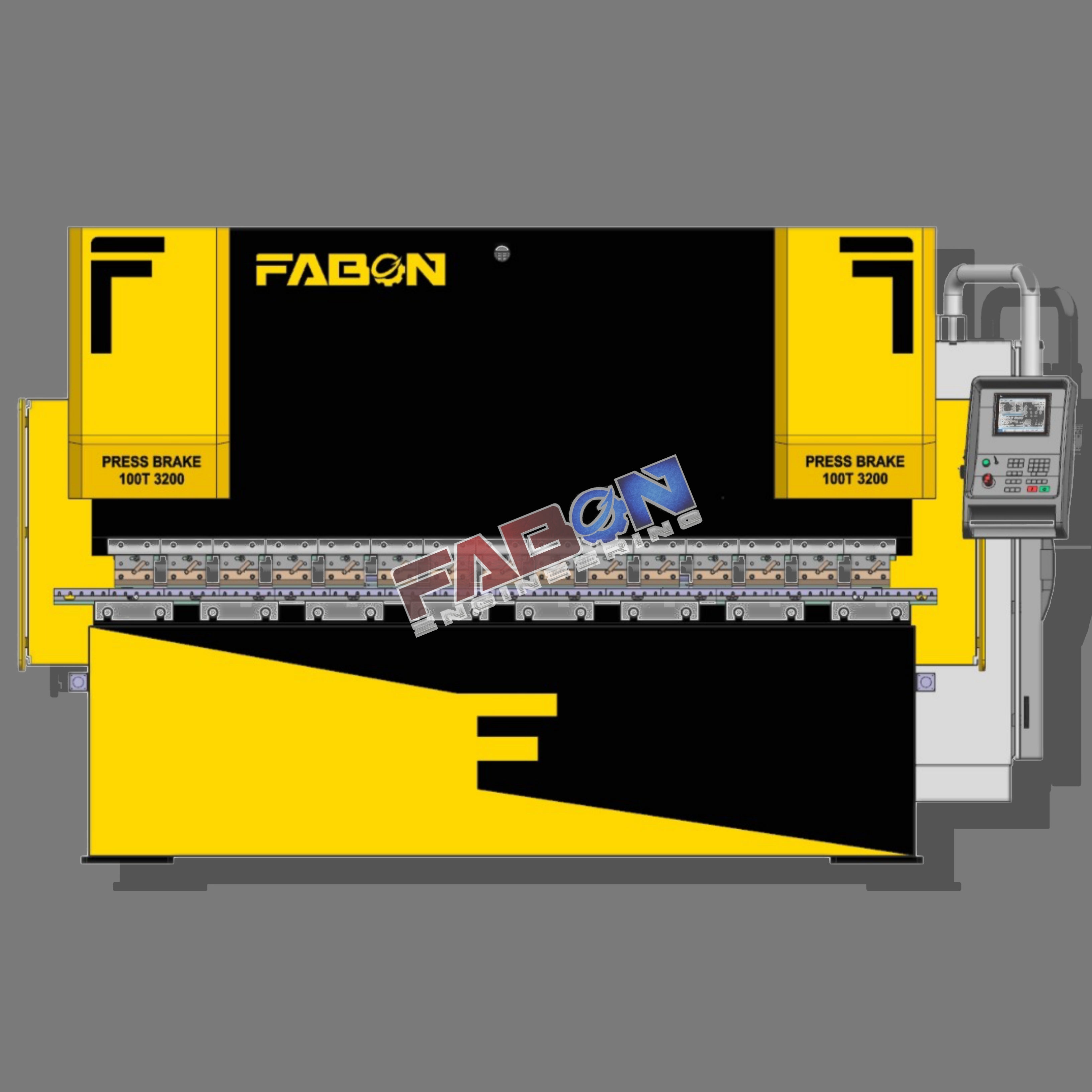 Cnc Pressbreak - Color: Yellow