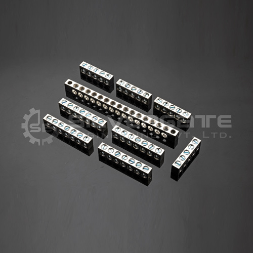 Aluminum Neutral Bars - Color: Silver