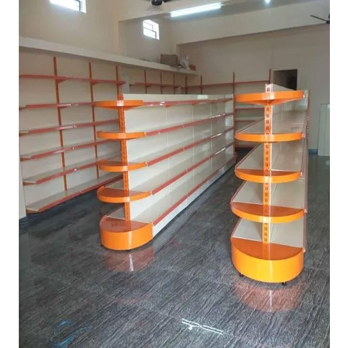 लकड़ी की मार्ट डिस्प्ले रैक