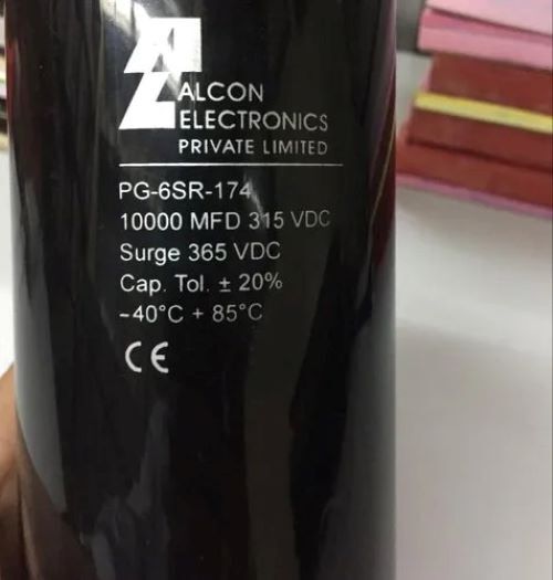 Alcon Capacitor 10000mfd 315vdc - 10000mfd Capacity, 315vdc Rating | Ideal For High-efficiency Power Supply Applications
