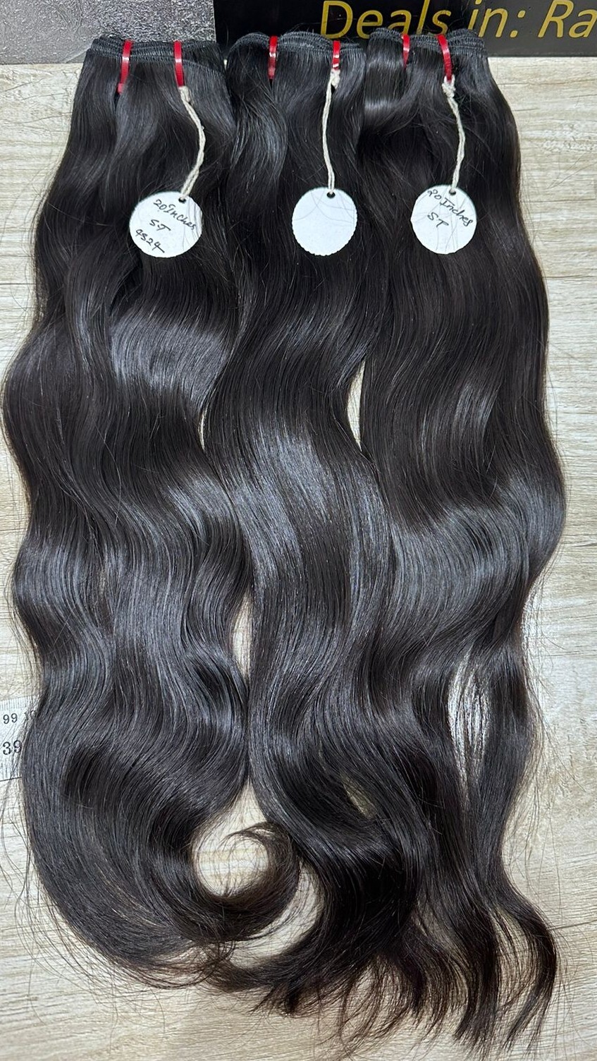 Raw Indian Temple Hair Straight Extensions - 10inch To 40inch, Remy Human Hair, Natural Color, Weaving Type