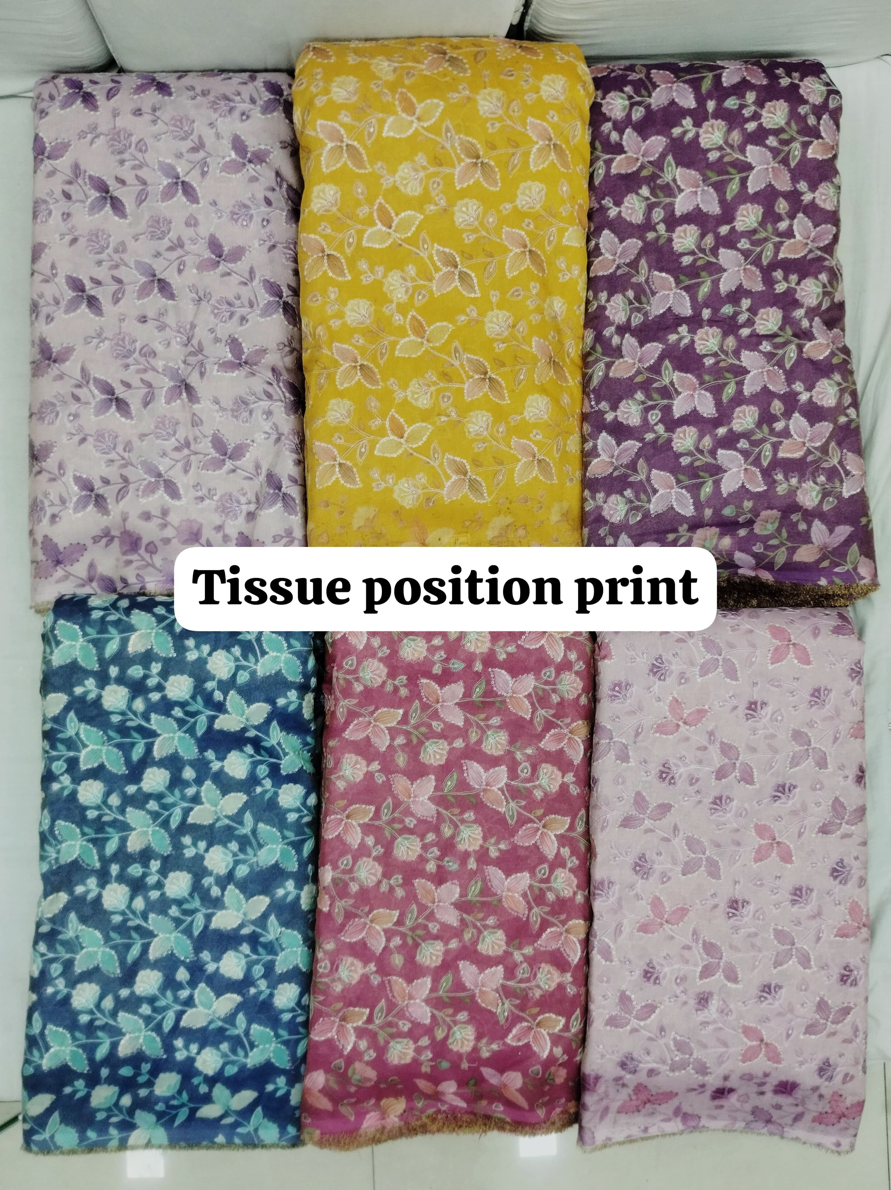 Pure Tissue Fabric - Attributes: Washable