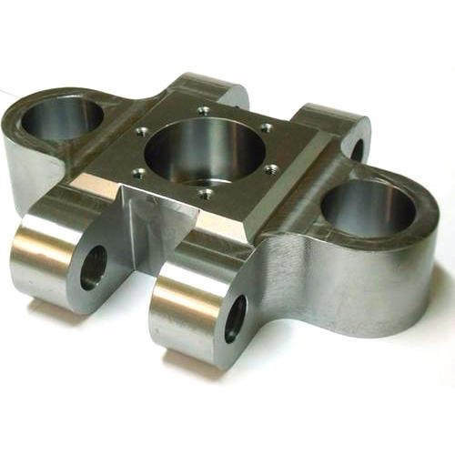 Customized Vmc Milling Part - Color: Silver