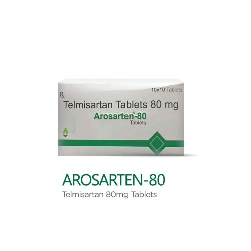 80mg टेल्मिसार्टन टैबलेट्स