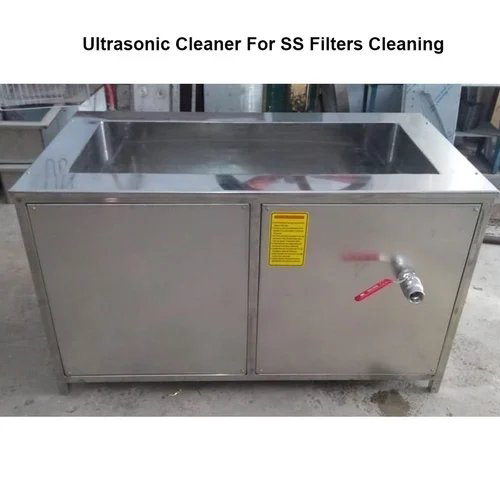 Ss Ultrasonic Cleaner Filters Cleaning - Color: Silver