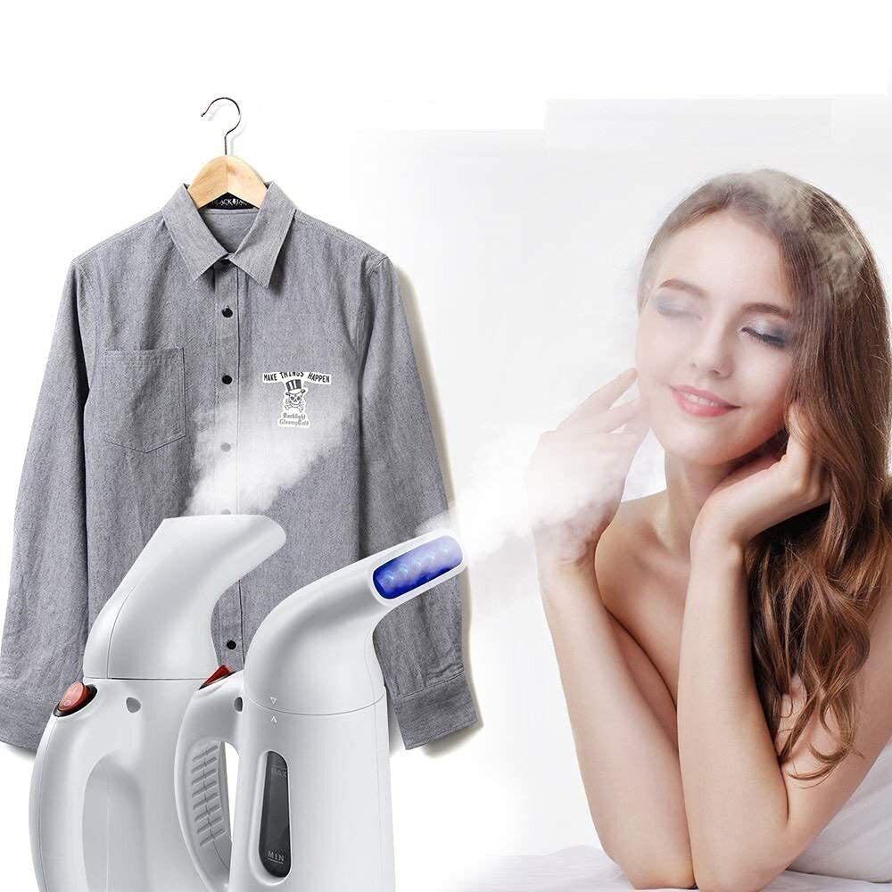 Portable Handheld Garment Steamer - 12x10x21 Cm , Deeply Penetrates Fabric To Kill Germs And Bacteria