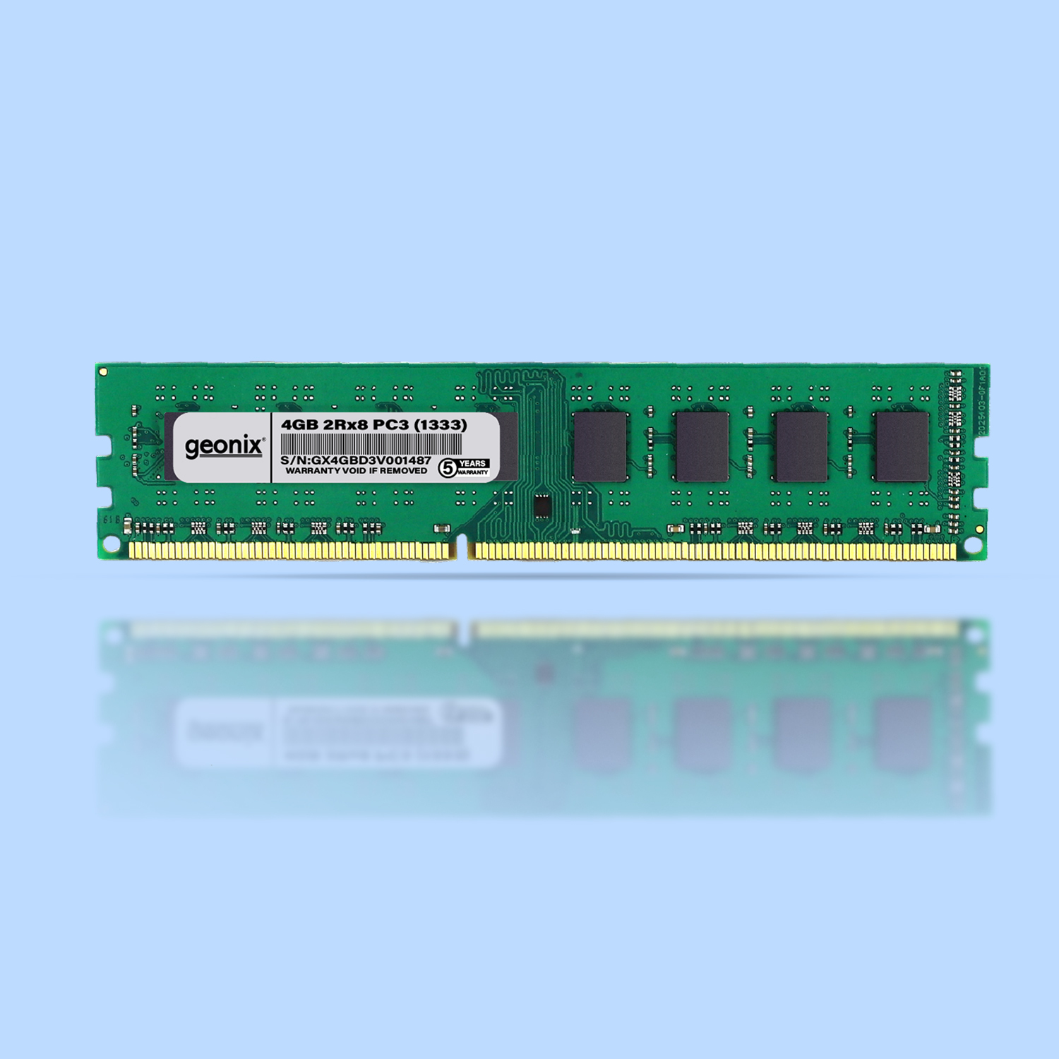 Desktop Ram - 4gb Ddr3 1333 Mhz | Polished Design, Faster Processing Speed, 5-year Warranty, Dual Channel