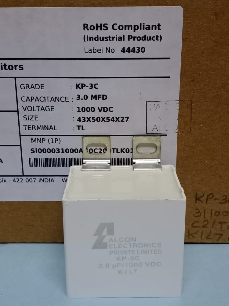 0.1mfd 2000v-kp-3c / 0.22mfd/1000v Kp3c Series Alcon Igbt Snubber