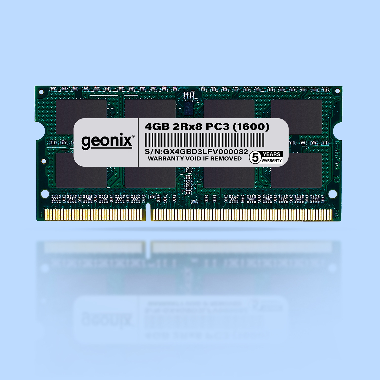 Laptop Ram 4gb Ddr3l 1600 Mhz - 204 Pin, Dual Channel, Unbuffered | 5-year Warranty, Polished Surface, Lightning Fast Processing Speed