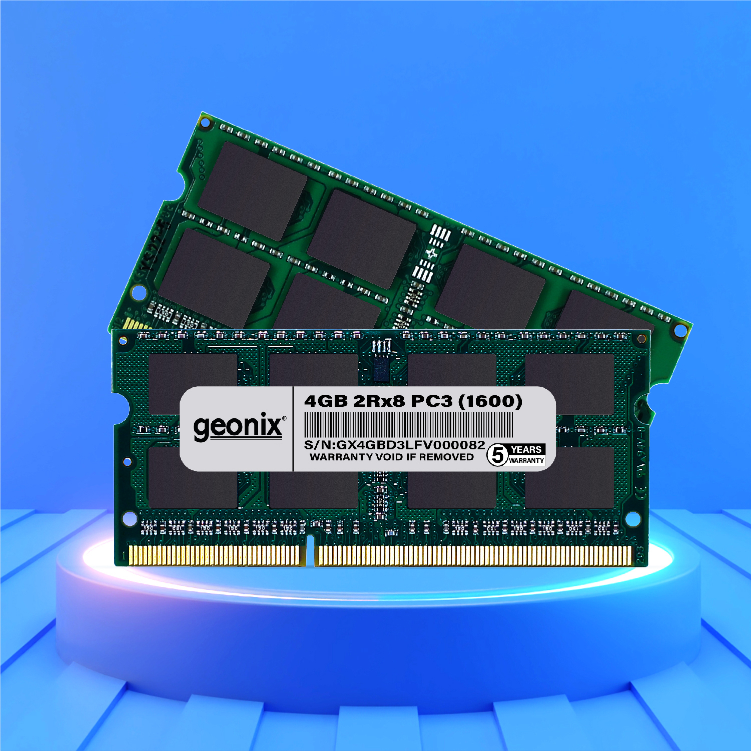 Laptop Ram 4gb Ddr3l 1600 Mhz - 204 Pin, Dual Channel, Unbuffered | 5-year Warranty, Polished Surface, Lightning Fast Processing Speed