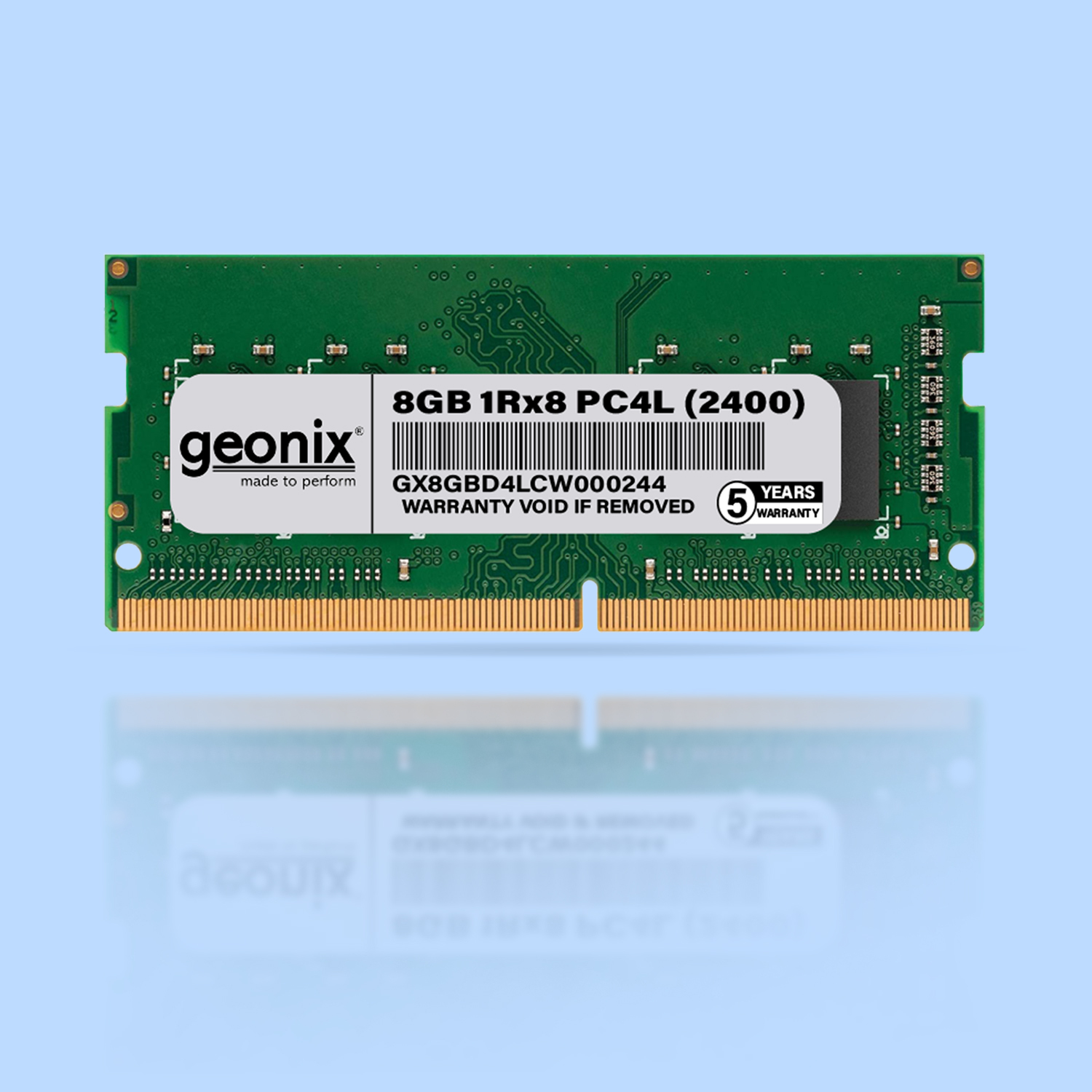 Laptop Ram - 8gb Ddr4l 2400mhz | Premium Plastic, Standard Sodimm Form Factor, 5-year Warranty, Optimized Performance