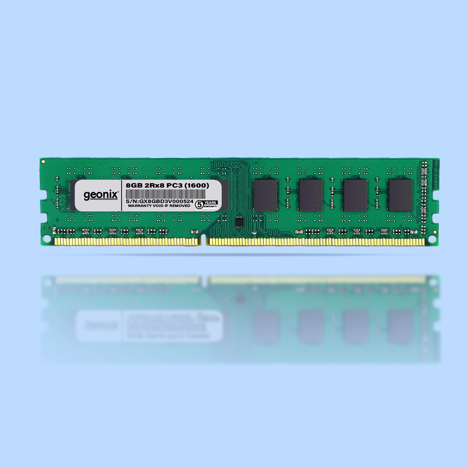 Green 8gb Ddr3 1600 Mhz Desktop Ram
