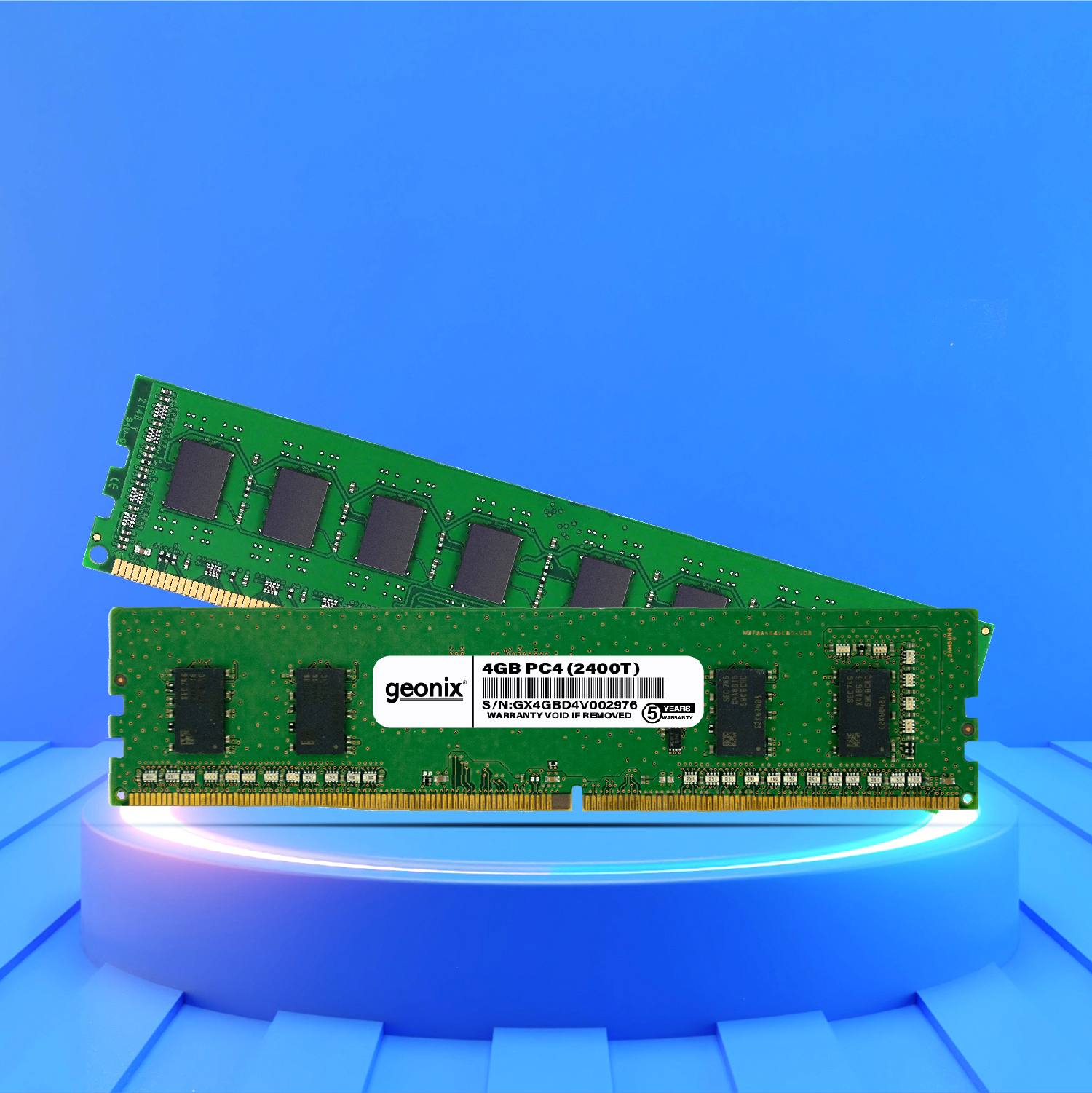 Green 4gb Ddr4 2400t Mhz Desktop Ram