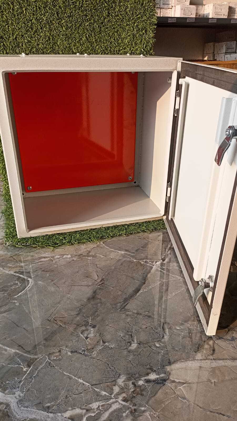 Metal Enclosure Box - Color: White