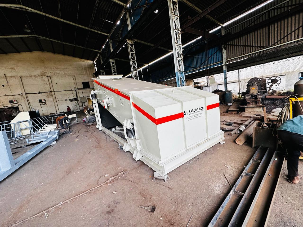 Circular Motion Vibrating Screen - Color: Grey