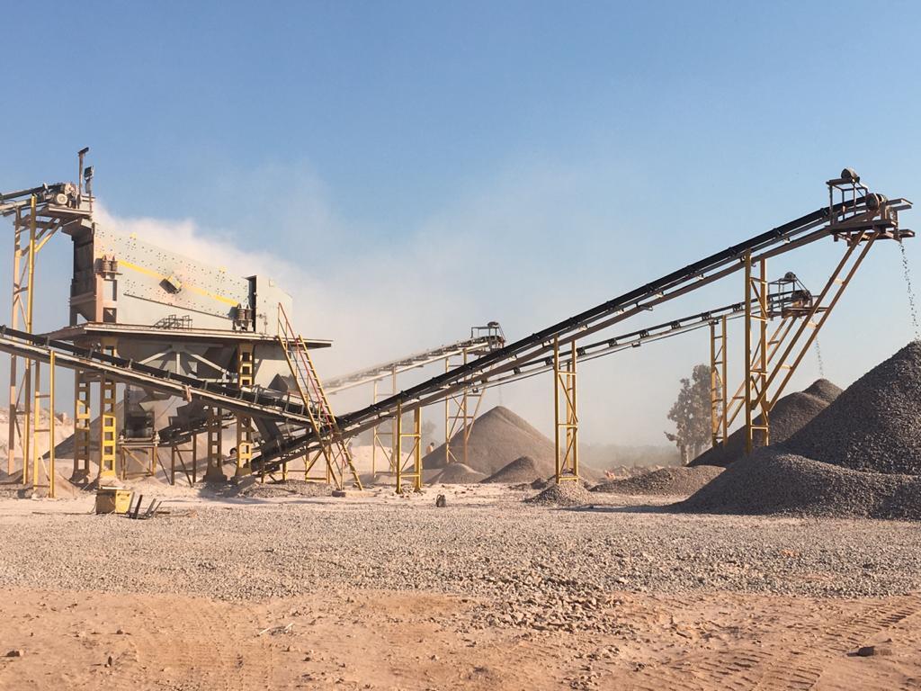 Circular Motion Vibrating Screen - Color: Grey