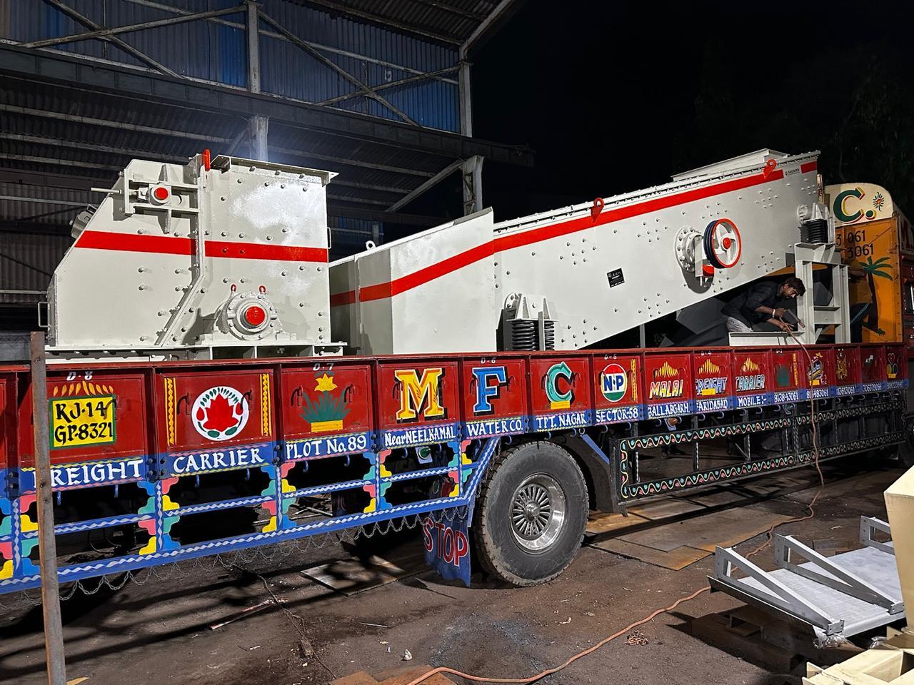 Circular Motion Vibrating Screen - Color: Grey