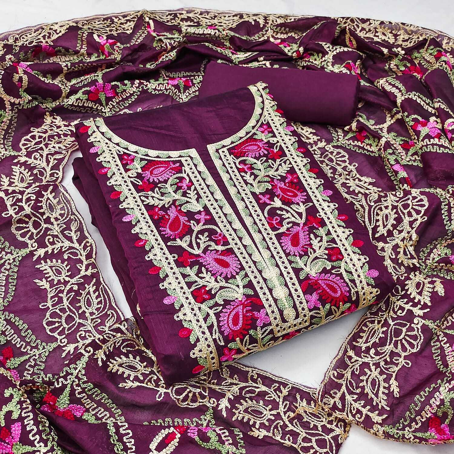 Dress Material-1 - Bust Size: Free Size